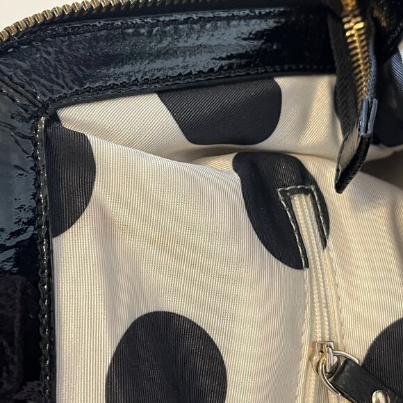 Kate Spade Ashlyn Belltown Satchel Handbag Black Tasseled Pebbled Leather - Picture 12 of 12